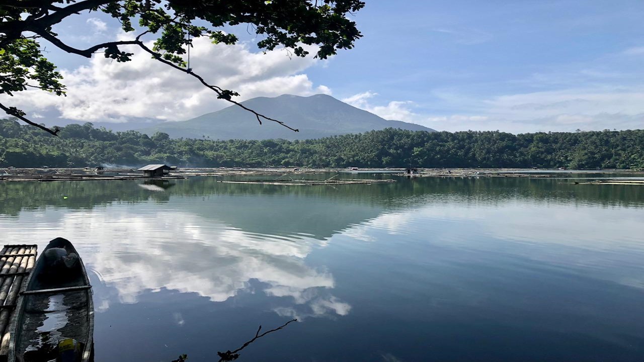 Lake Calibato, one of the seven lakes of San Pablo City, Laguna. (Image credit: UPLB Project Team)