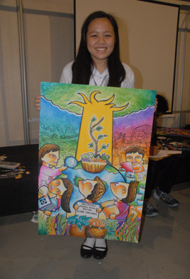 Jamia Mei E. Tolentino, St. Stephen’s High School, Manila, first prize, Crops category.