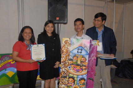 Darvin C. Capulong, Ramon Magsaysay High School, Manila, first prize, Forestry and Environment category.