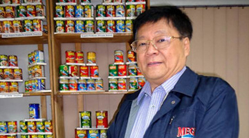 William Tiu-Lim, founder and CEO of Mega Global Fishing and Canning.