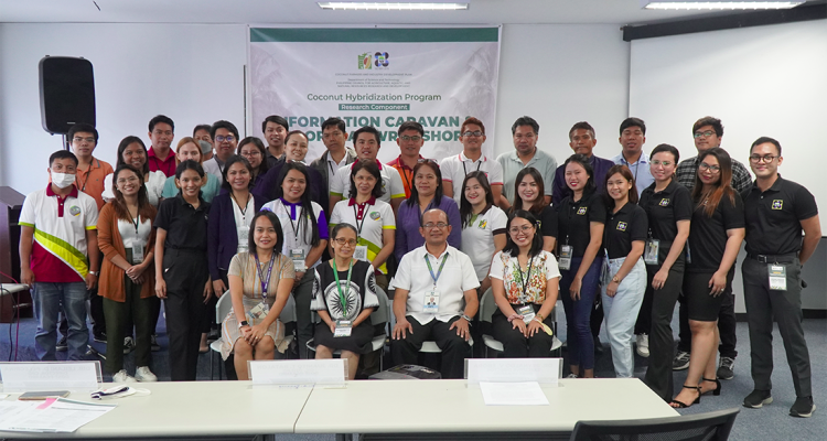 DOST-PCAARRD gathers universities, institutions from Region 4 and NCR to advance coconut hybridization research in the Philippines