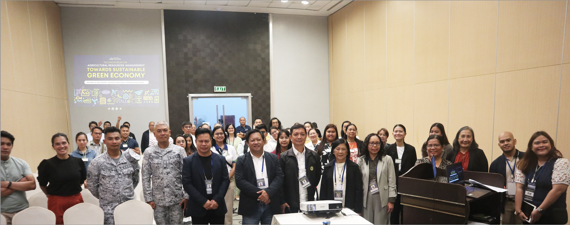 Participants and speakers during the technoforum. (Image credit: ACD, DOST-PCAARRD)