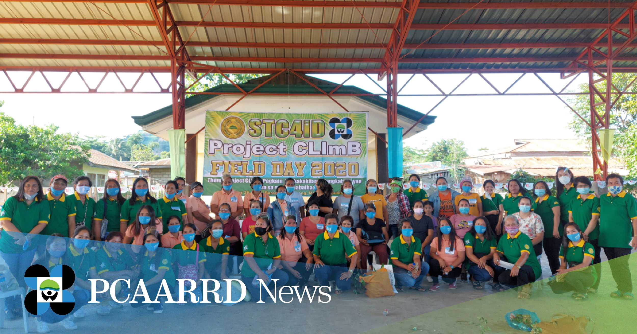 Commencement of the first field day activity of Project CLImB together with the Kiharong Womens Association with the theme: Project CLImB: Pagkain, Pagkakakitaan at Pangkabuhayan para sa Kababaihan.  (Image credit: Central Mindanao University)