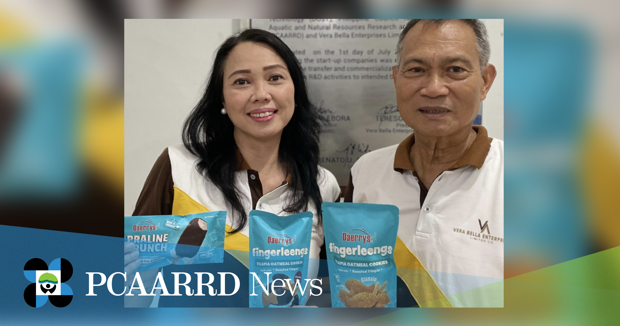 Daerrys Tilapia Ice Cream and Cookies offers a variety of products that aim to give consumers a more enjoyable way of eating protein. (Image credit: Central Luzon State University)